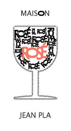 Etiquette vin rosé
