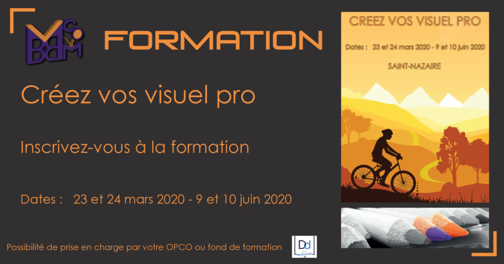 Visuel formation Création visuels pro