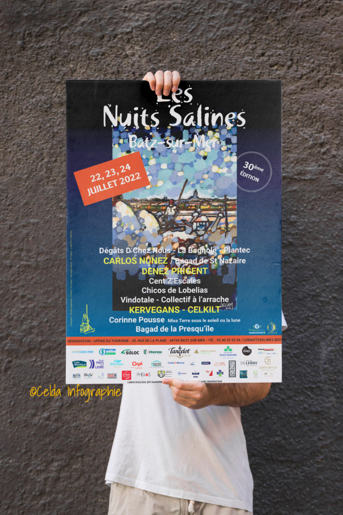 Affiche "Les Nuits Salines"