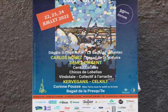 Affiche "Les Nuits Salines"